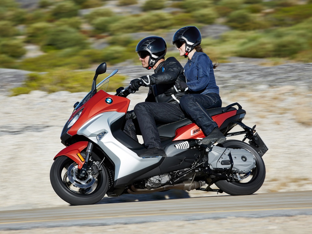 BMW c650 Sport без пластика